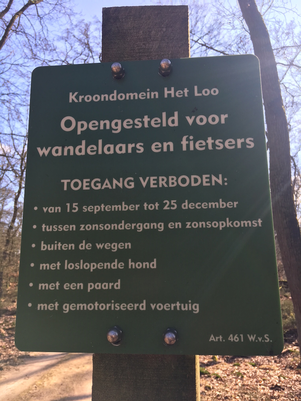Wandelroute Kroondomein Veluwe 7 km